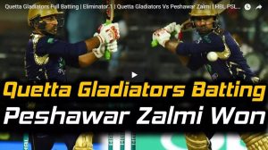 Zalmi gave the Gladiators return ticket to home in Eliminator 1 News