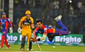 Karachi Kings secure their First Victory after a Thrill. international